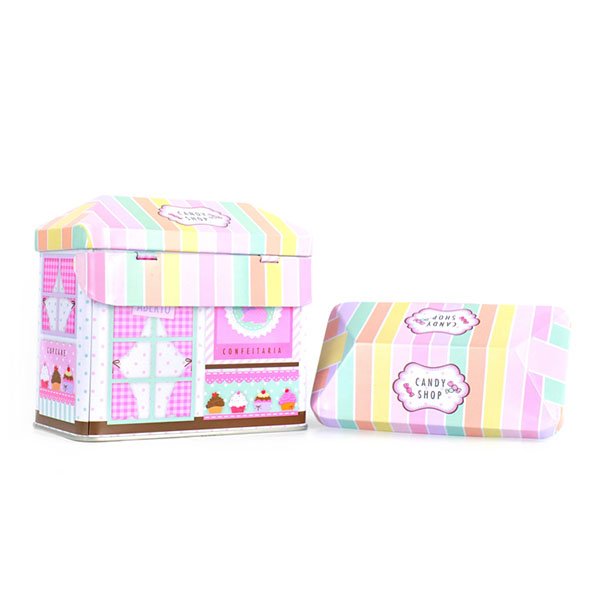 House Shaped Custom Tins