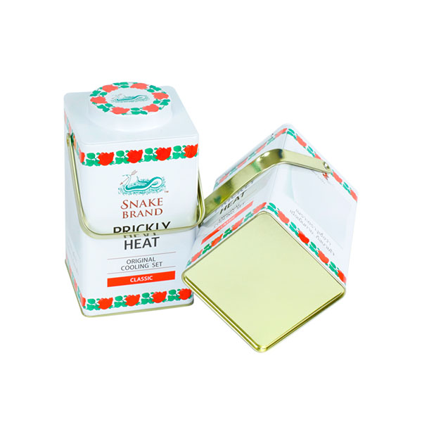 Square Bag Tins Can With Handle