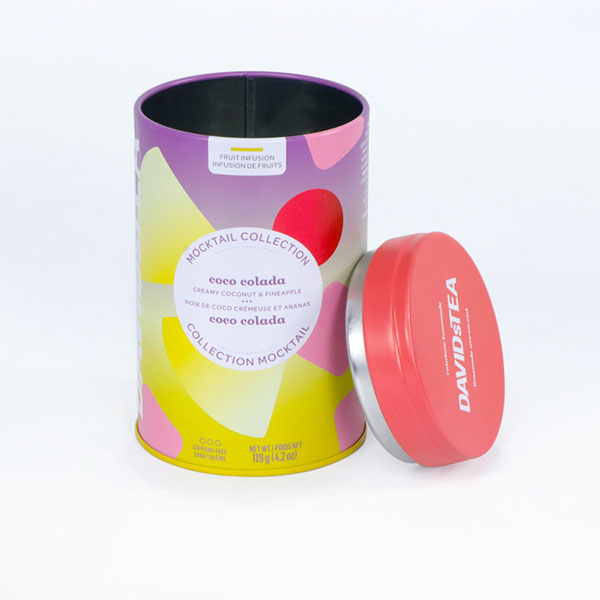 Round Tea Tins