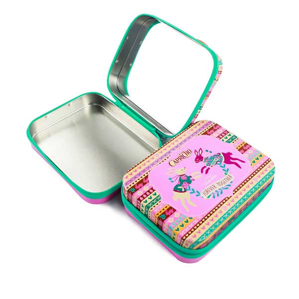 Zipper Tin Box