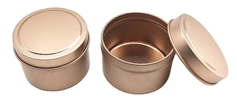 Round Mini Tea Tin Box
